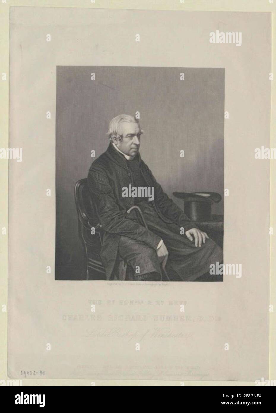 Sumner, Charles Richard . Stockfoto