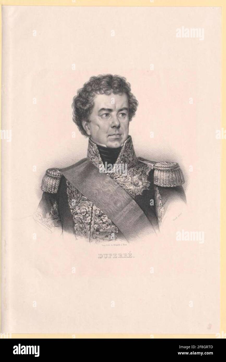 Duperré, Guy-Victor Baron . Stockfoto