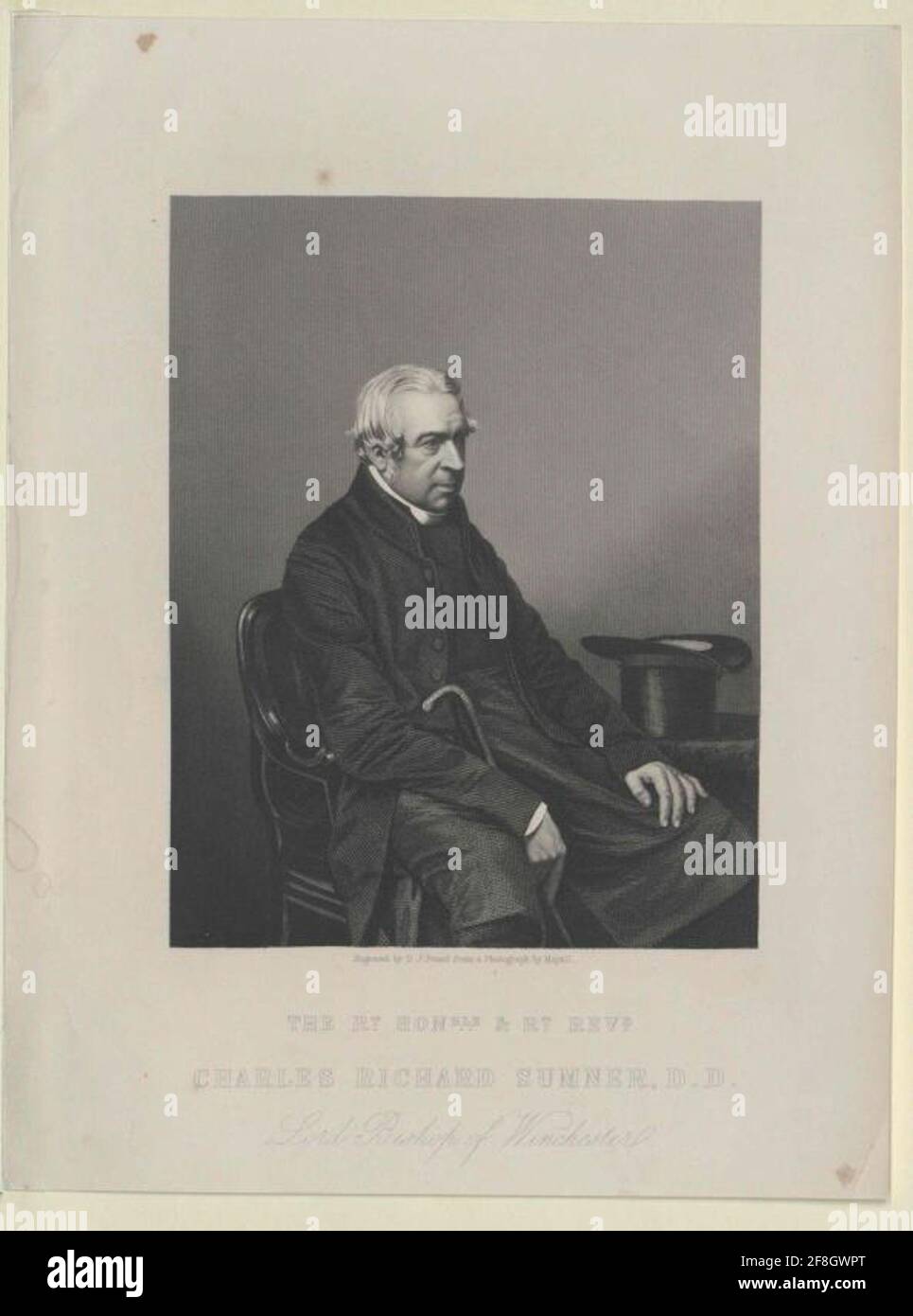 Sumner, Charles Richard . Stockfoto