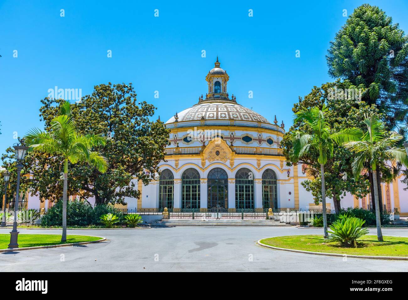 Casino de la exposicion Gebäude in Sevilla, Spanien Stockfoto