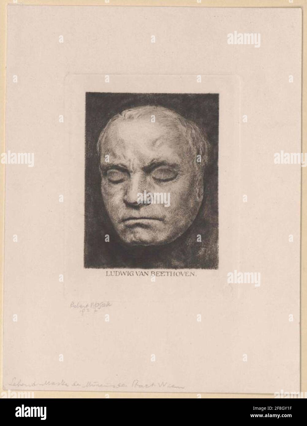 Beethoven, Ludwig aus. Stockfoto