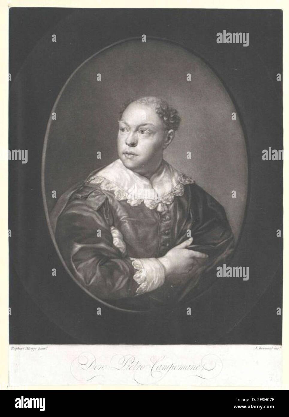 Campoma, Pedro Rodriguez Conde. Stockfoto