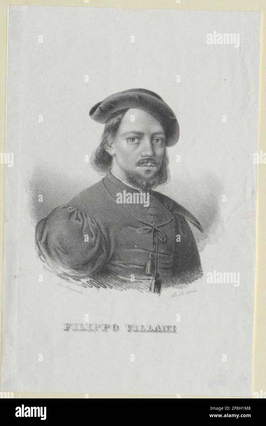 Villani, Filippo. Stockfoto