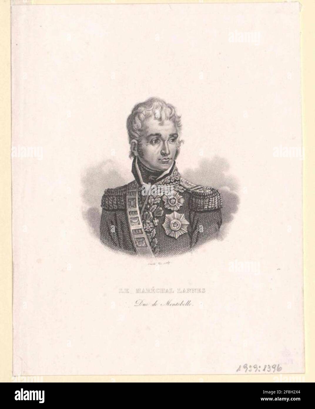 Lannes, Jean Duc de Montebello. Stockfoto