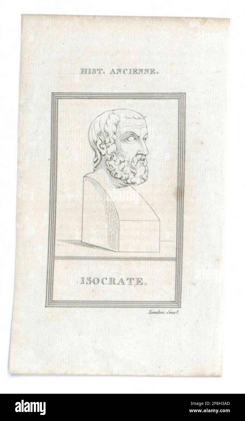 Isokratis. Stockfoto