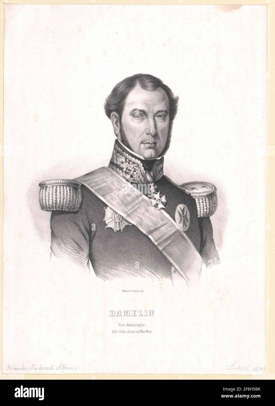 Hameln, Ferdinand Alphonse. Stockfoto