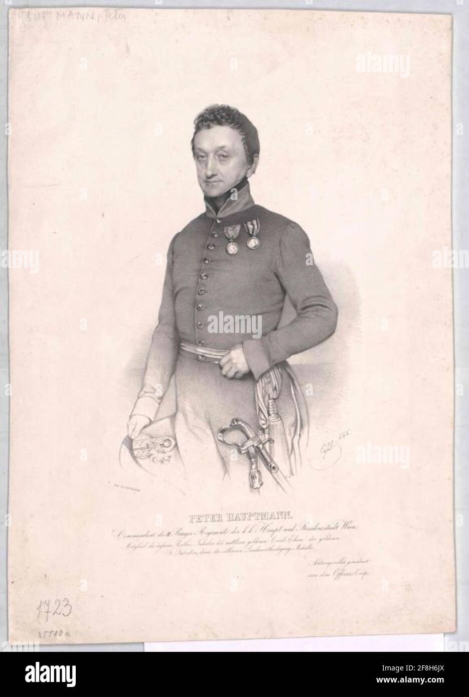 Hauptmann, Peter. Stockfoto