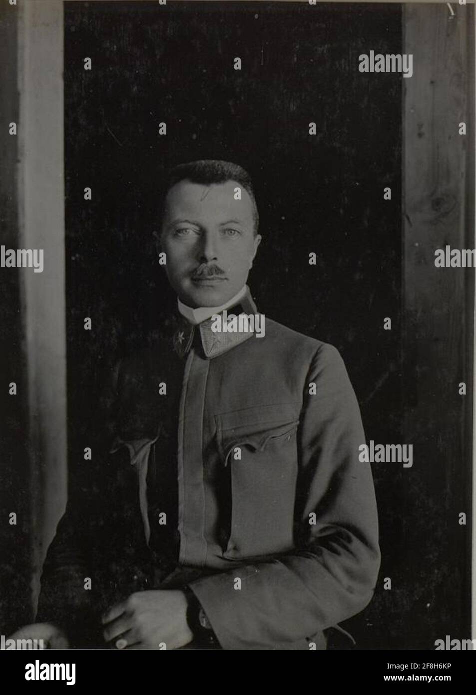 Major METZGER. . Stockfoto