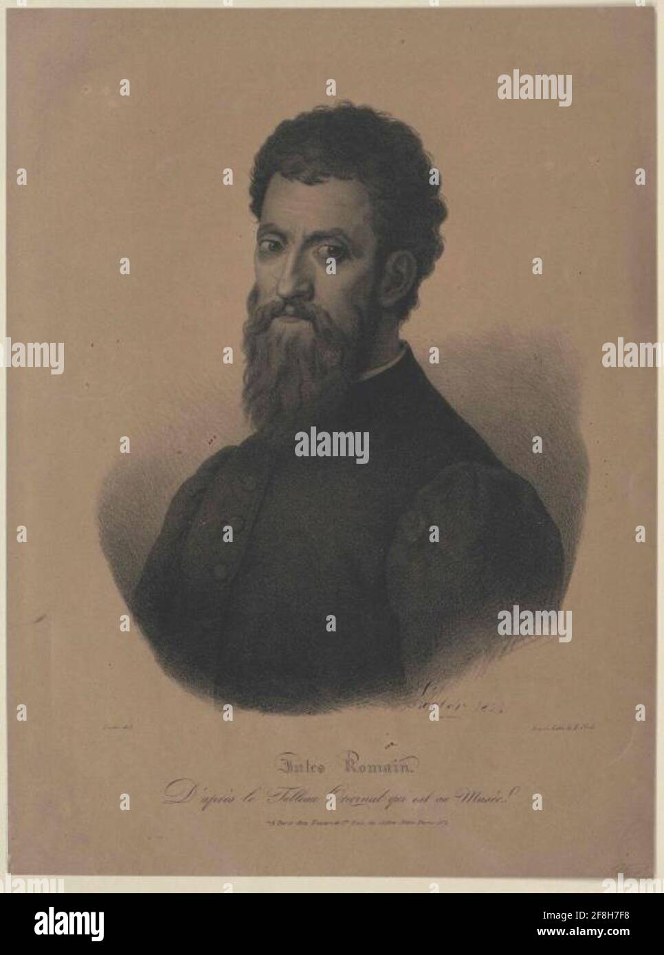 Giulio, Romano. Stockfoto