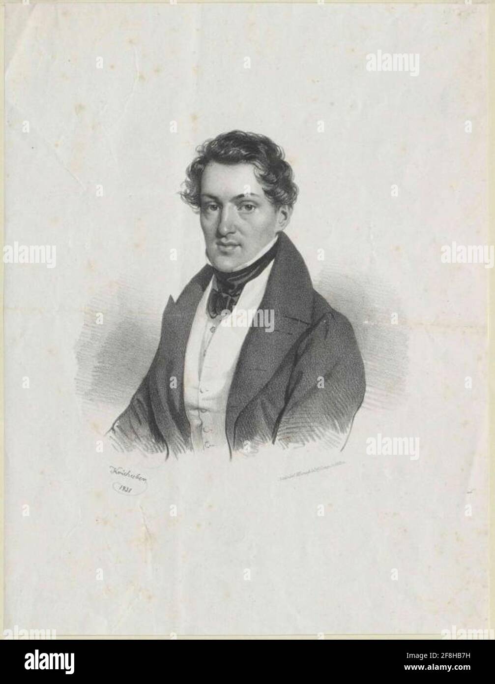 Strauss, Johann. Stockfoto