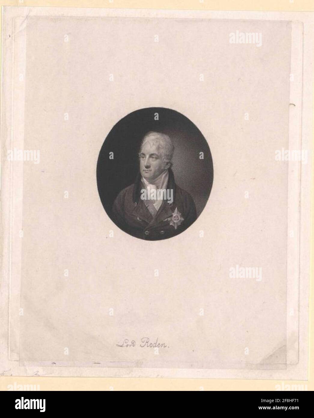 Roden, Robert Jocelyn, Earl of . Stockfoto