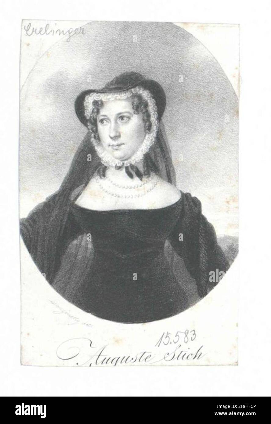 Crealler, Auguste. Stockfoto