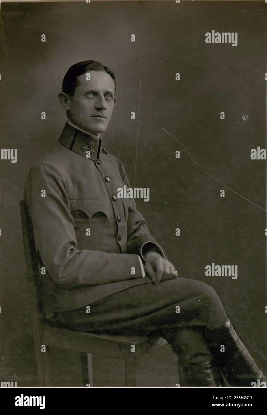 Rittmeister Aigl. . Stockfoto