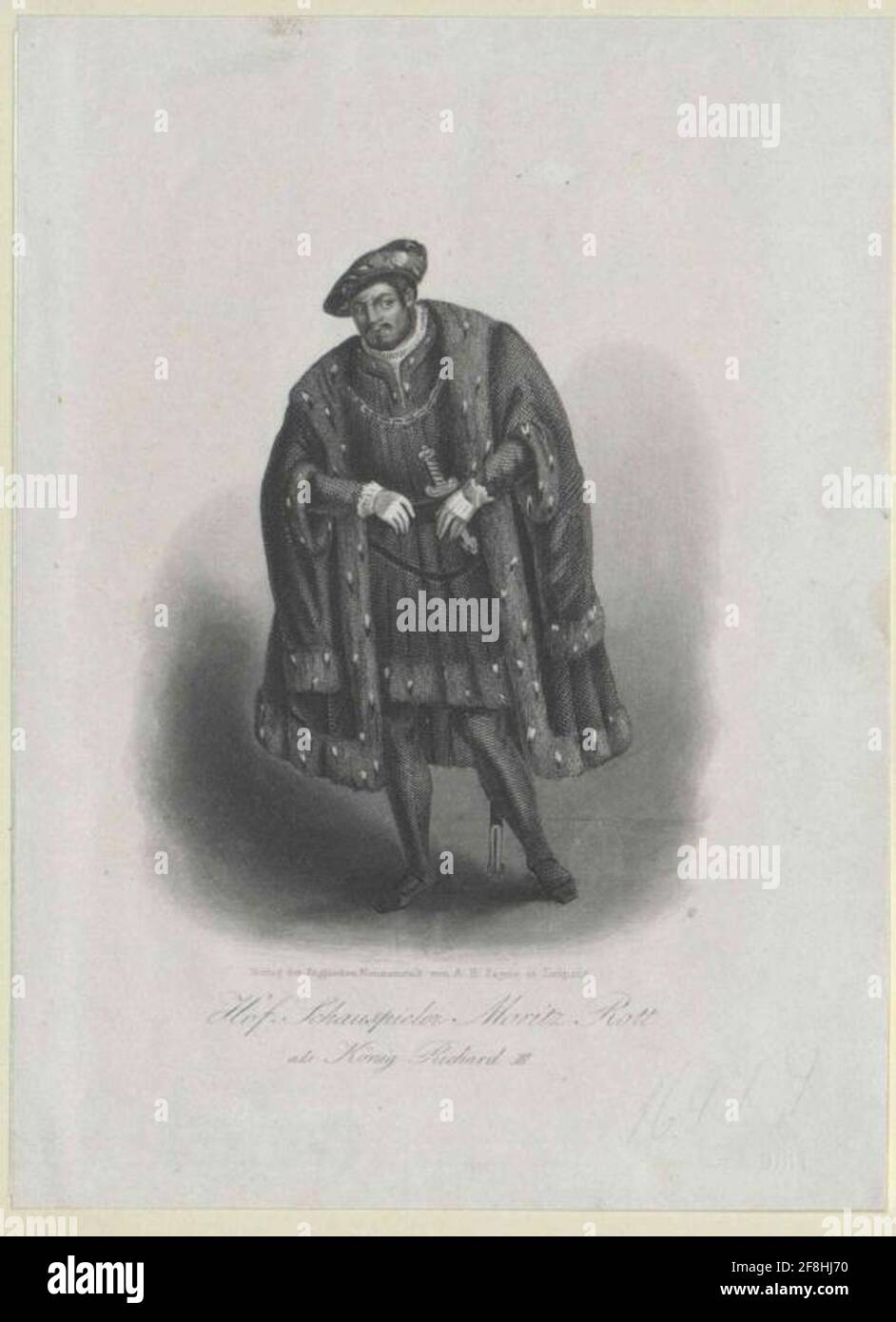Rott, Moritz. Stockfoto