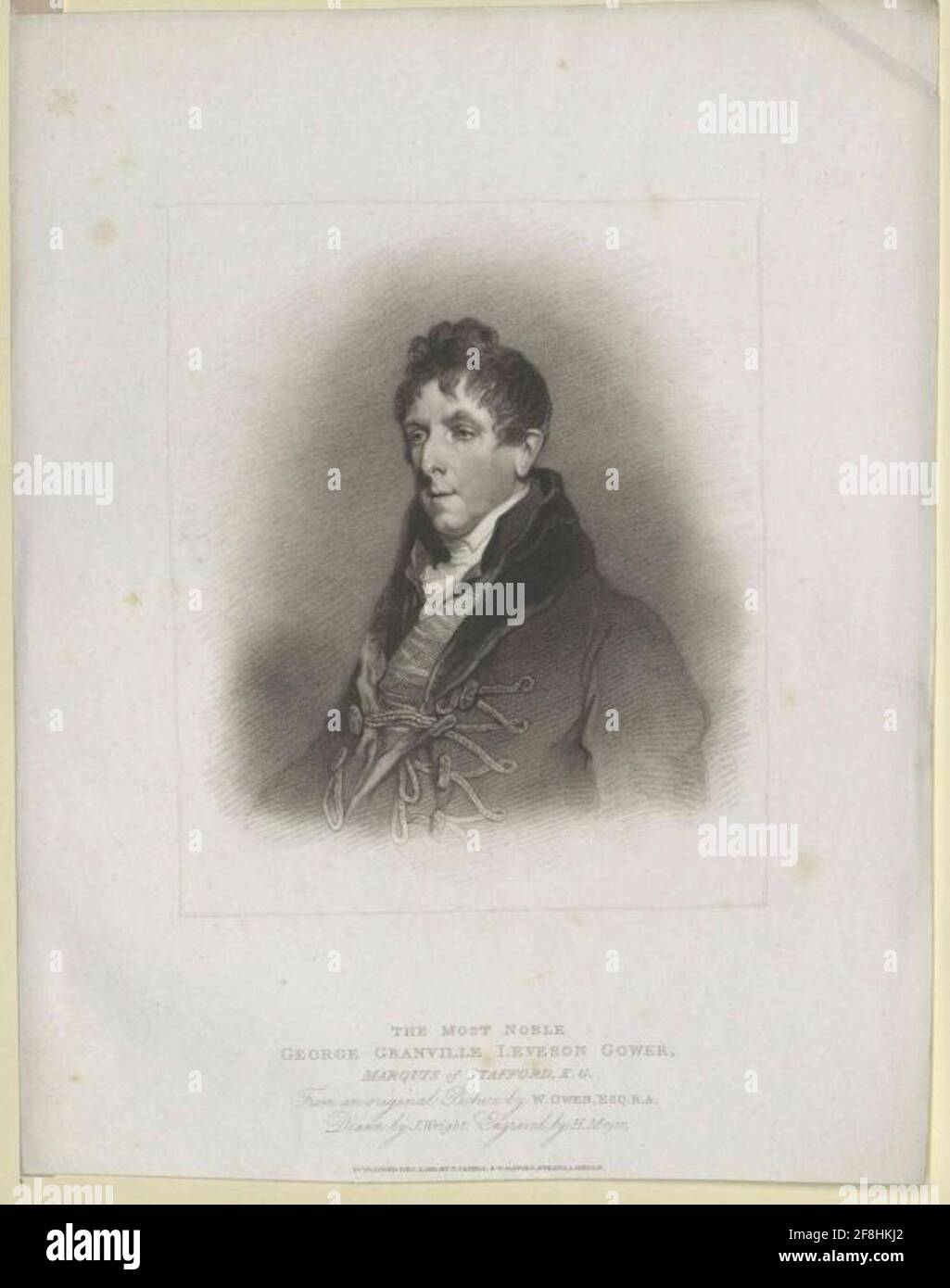 Leveson-Gower, George Granville Duke of Sutherland . Stockfoto