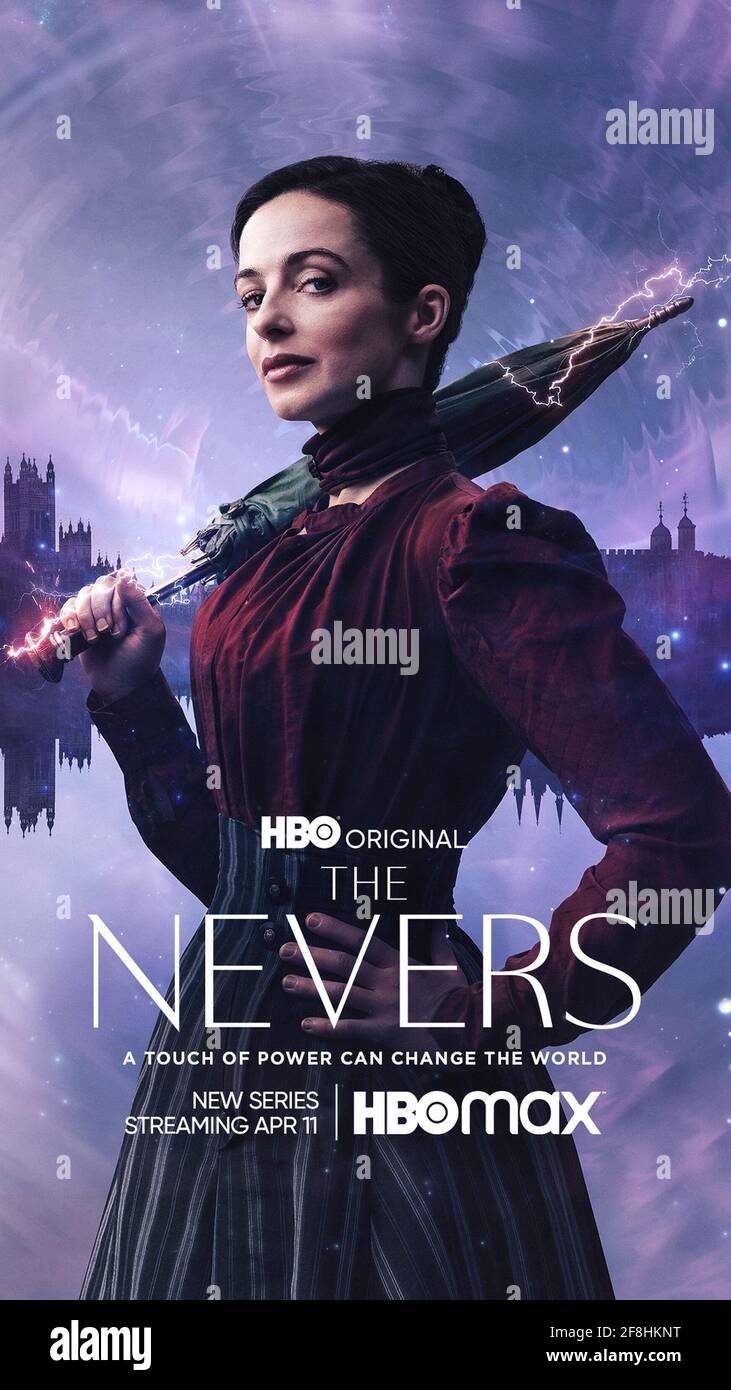 Poster'The Nevers' Season 1 (2021) Credit: HBO / The Hollywood Archive Stockfoto