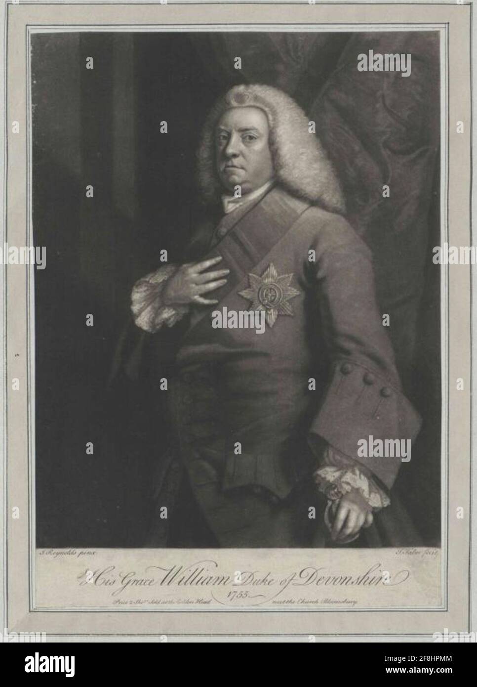 Cavendish, William . Stockfoto