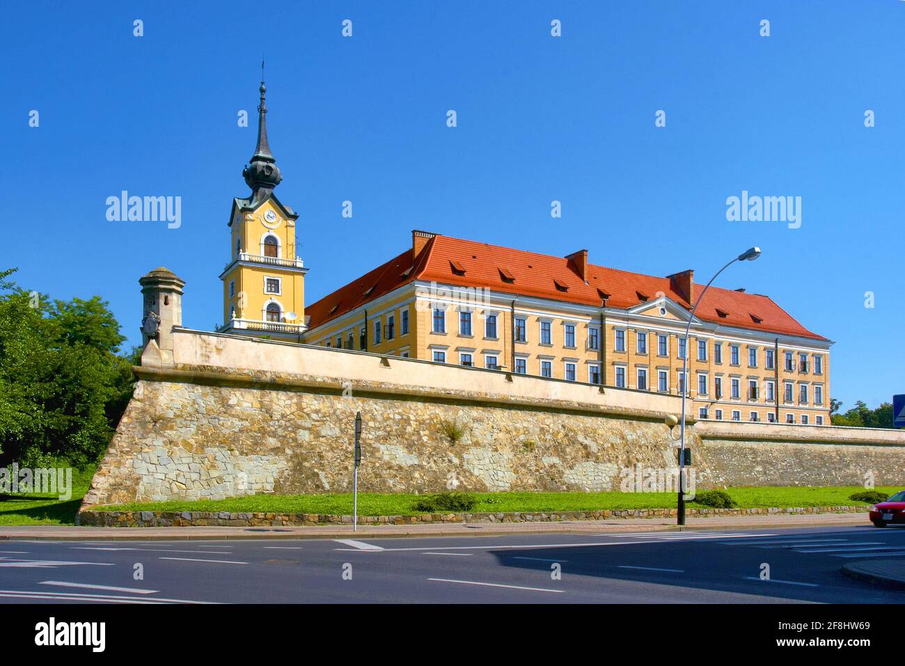 Polen, Rzezszow, Schloss, woiwodschaft Podkarpackie. Stockfoto