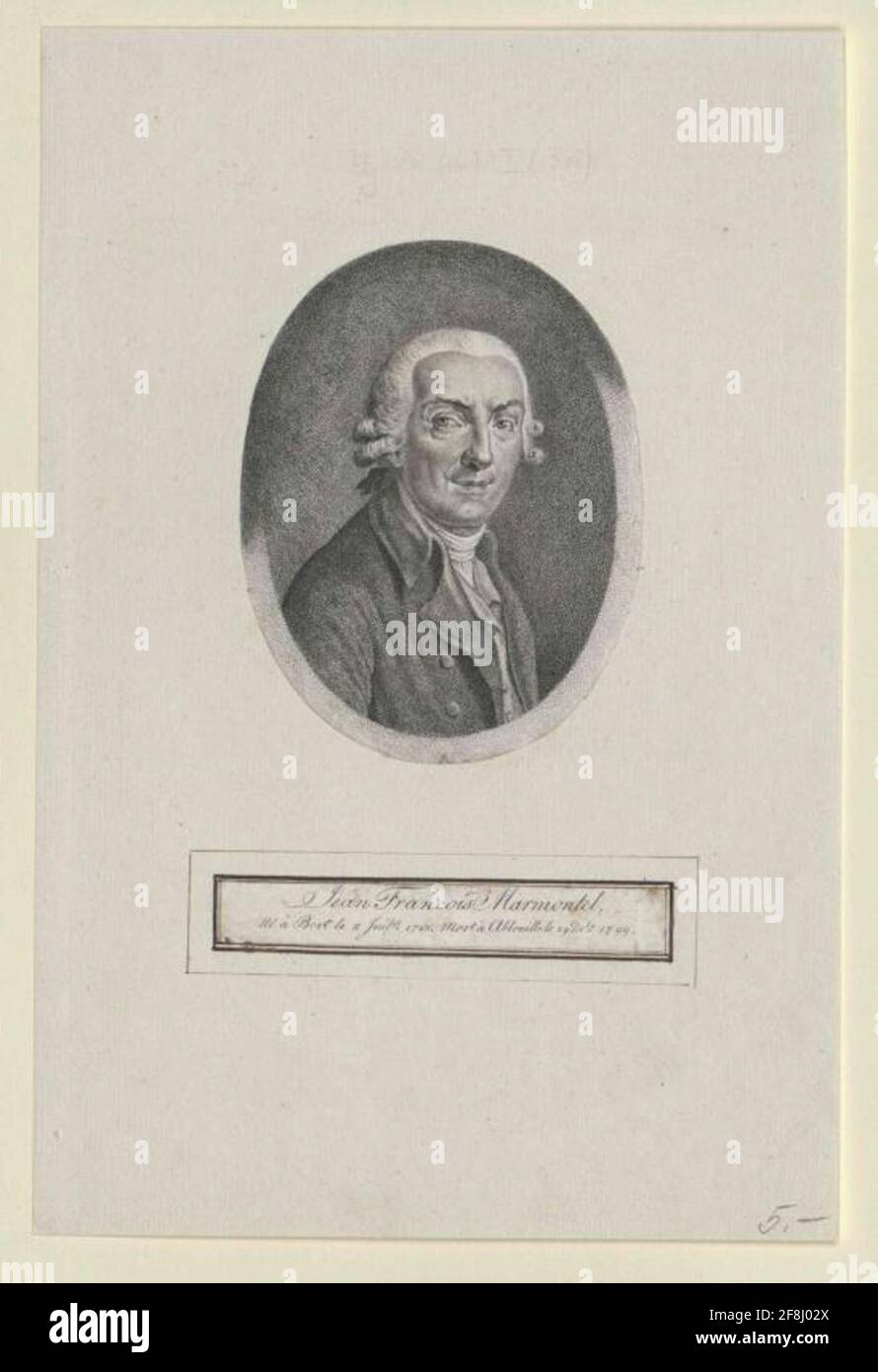 Marmonttel, Jean-François. Stockfoto