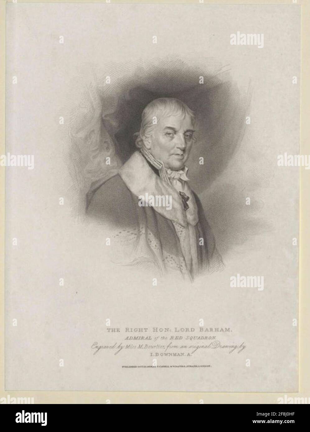 Middleton, Charles Baron Barham . Stockfoto