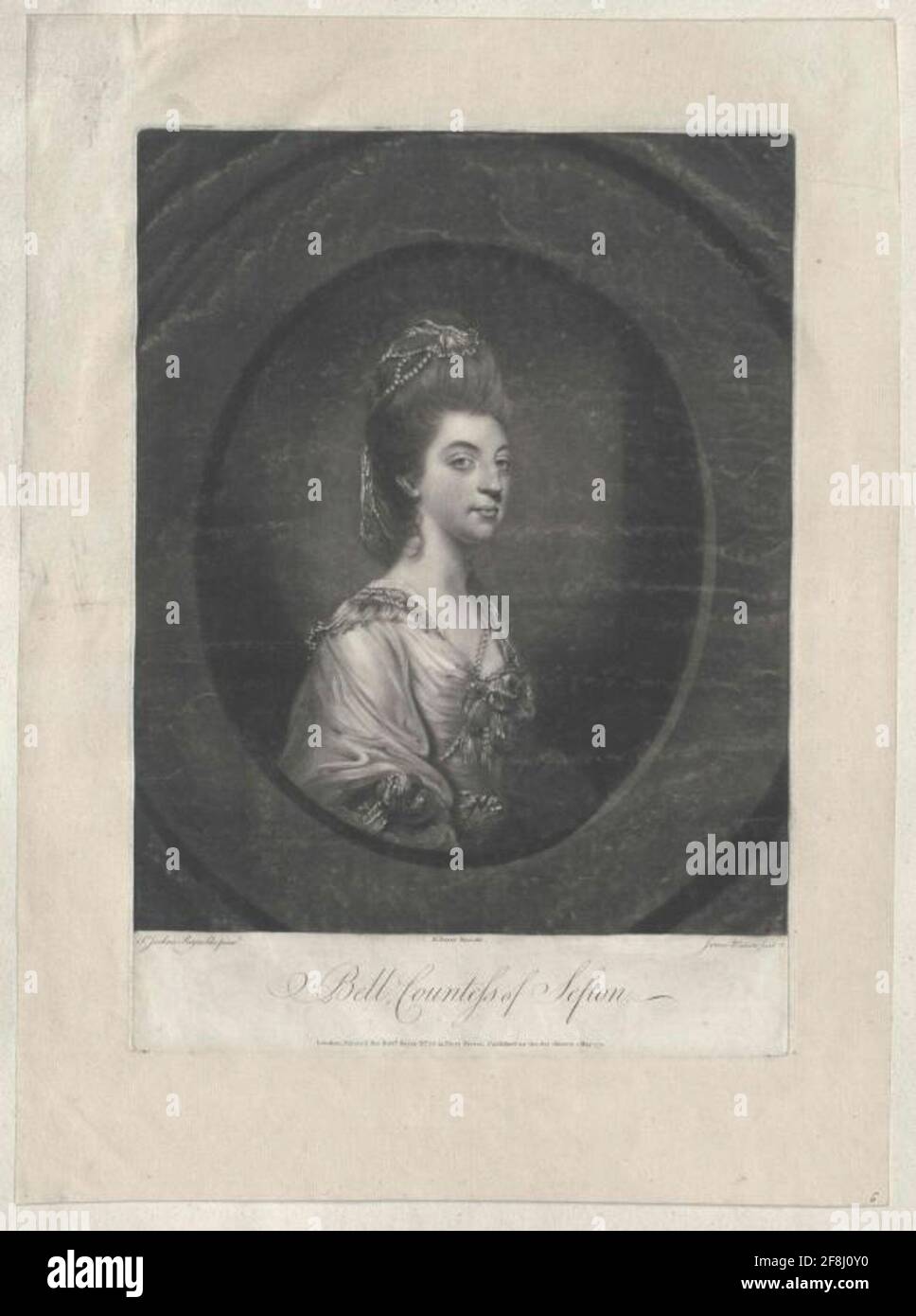 Stanhope, Lady Isabella . Stockfoto