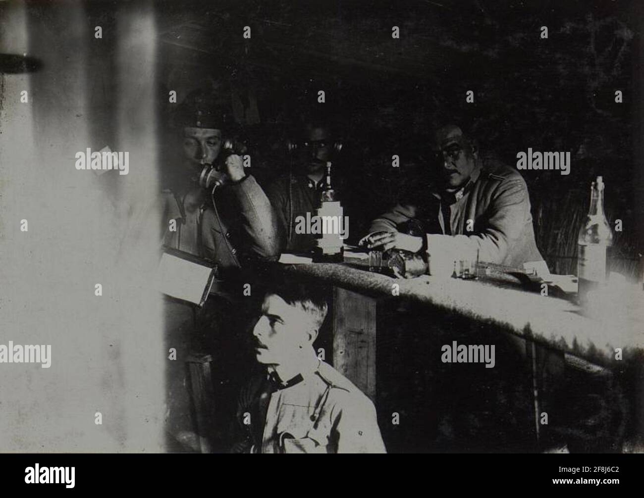 Unterkunft Oberstleutnant Reutter, Riding Artillery Division No. 6. Stockfoto