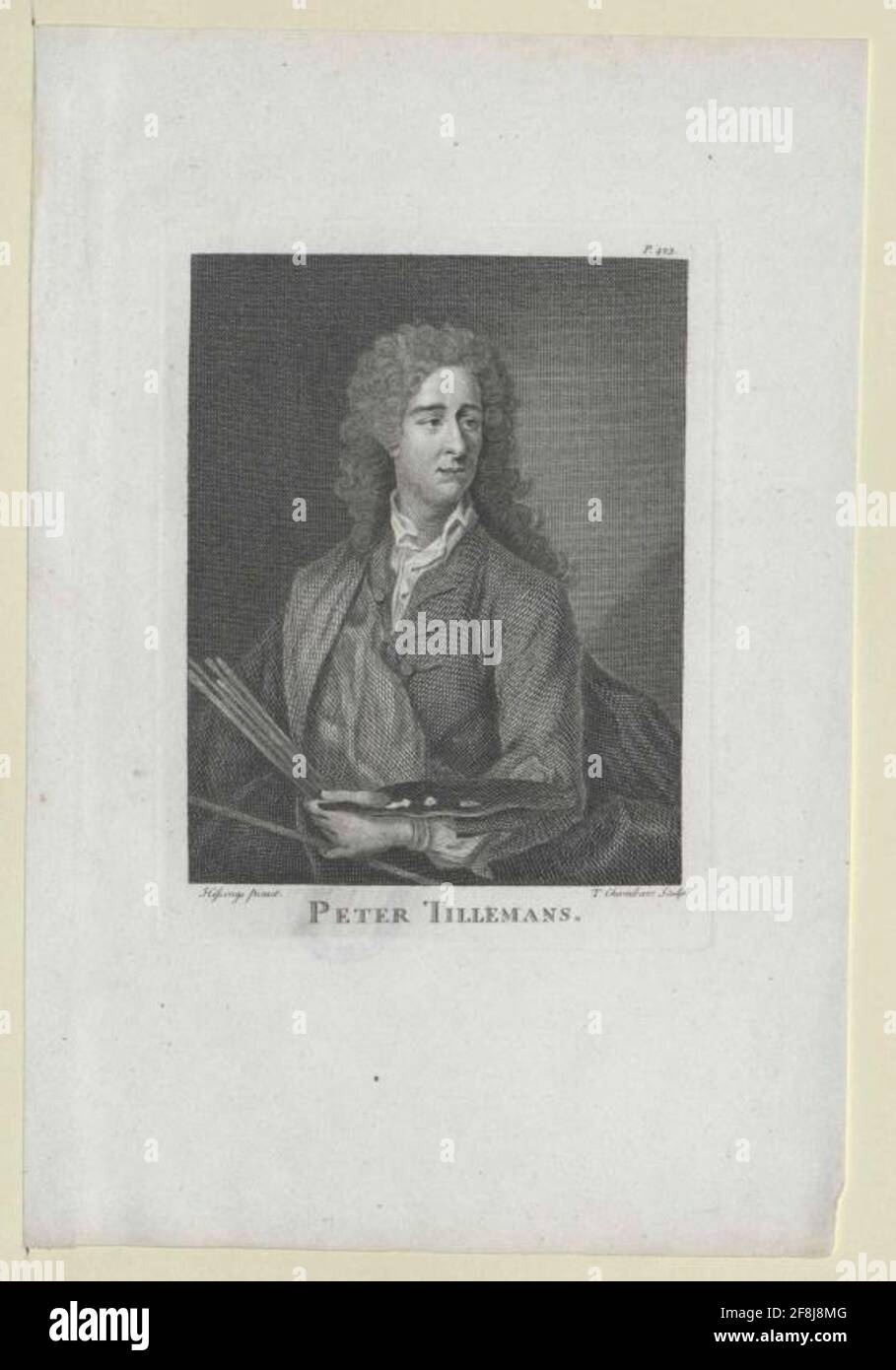 Tillemans, Peter. Stockfoto