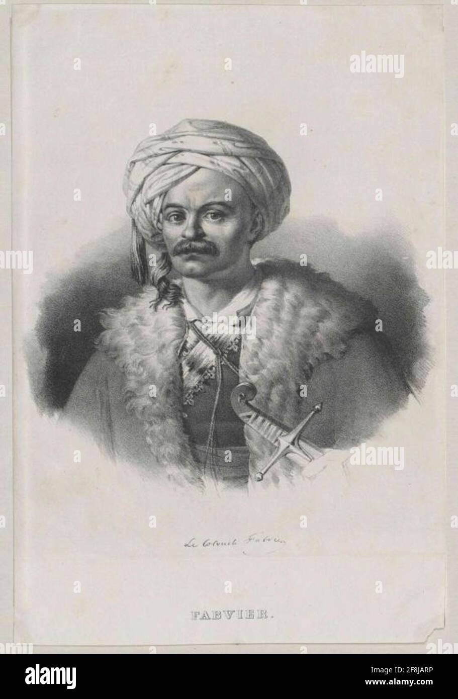 Fabier, Charles Nicolas Baron. Stockfoto