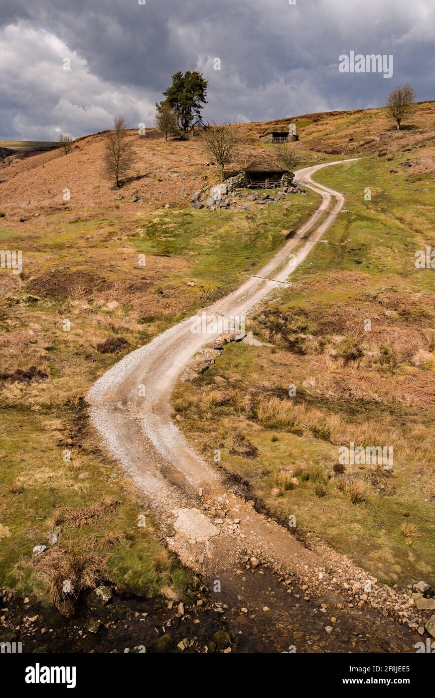 Lower Barden Reservoir und Umgebung Stockfoto