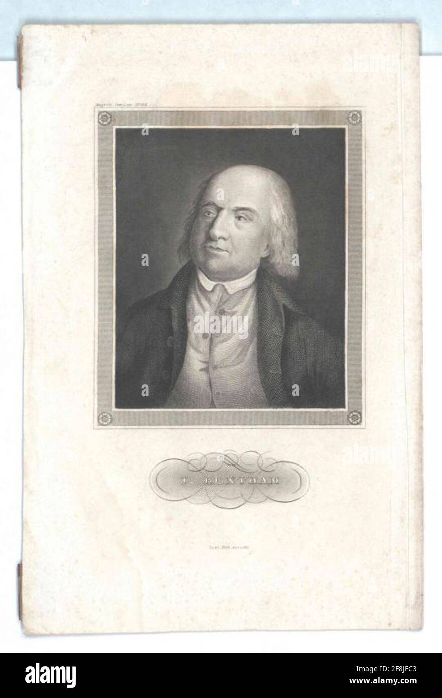 Bentham, Jeremy Verlag: Bibliographic Institute Dating: 1839/1855 Stockfoto