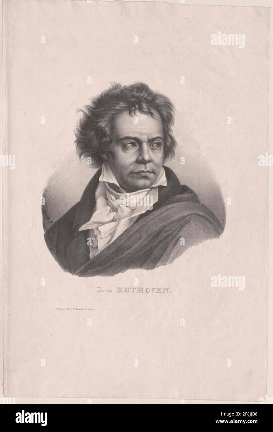 Beethoven, Ludwig aus. Stockfoto