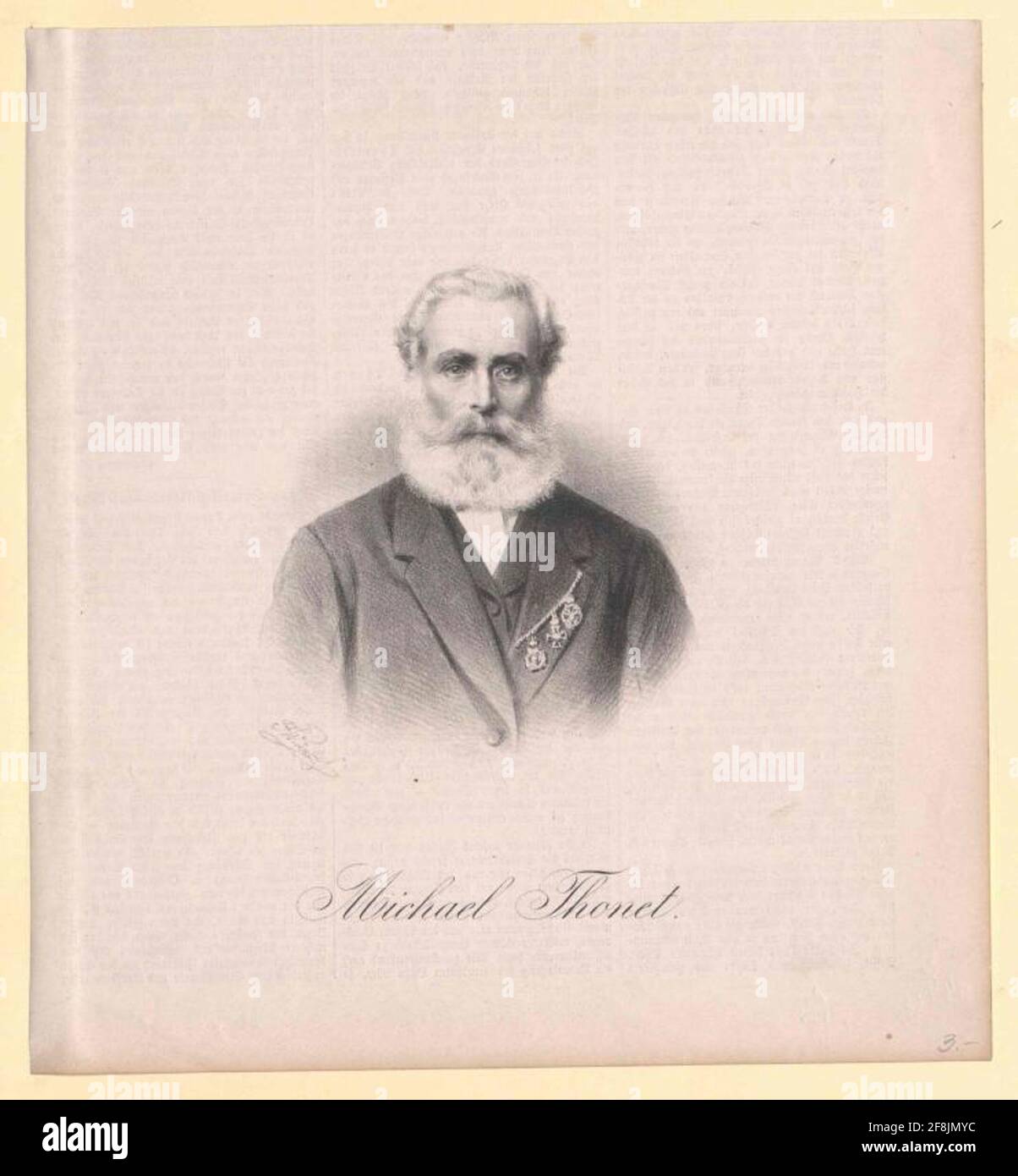 Thonet, Michael . Stockfoto