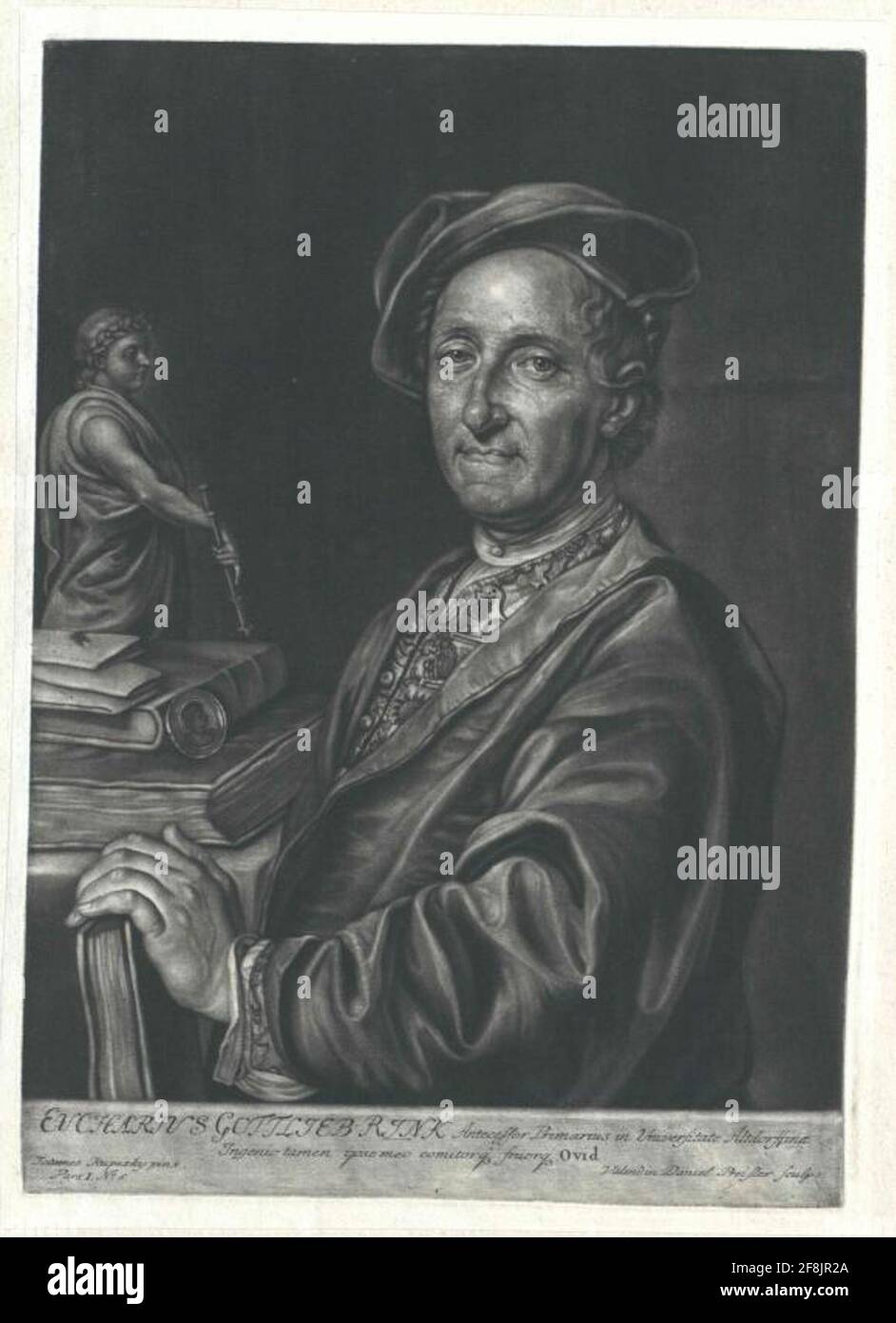 Eisbahn, Eucharius Gottlieb . Stockfoto