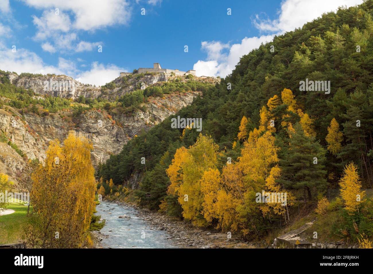 Fort de Esseillon, Haute Savoie, Frankreich. Stockfoto