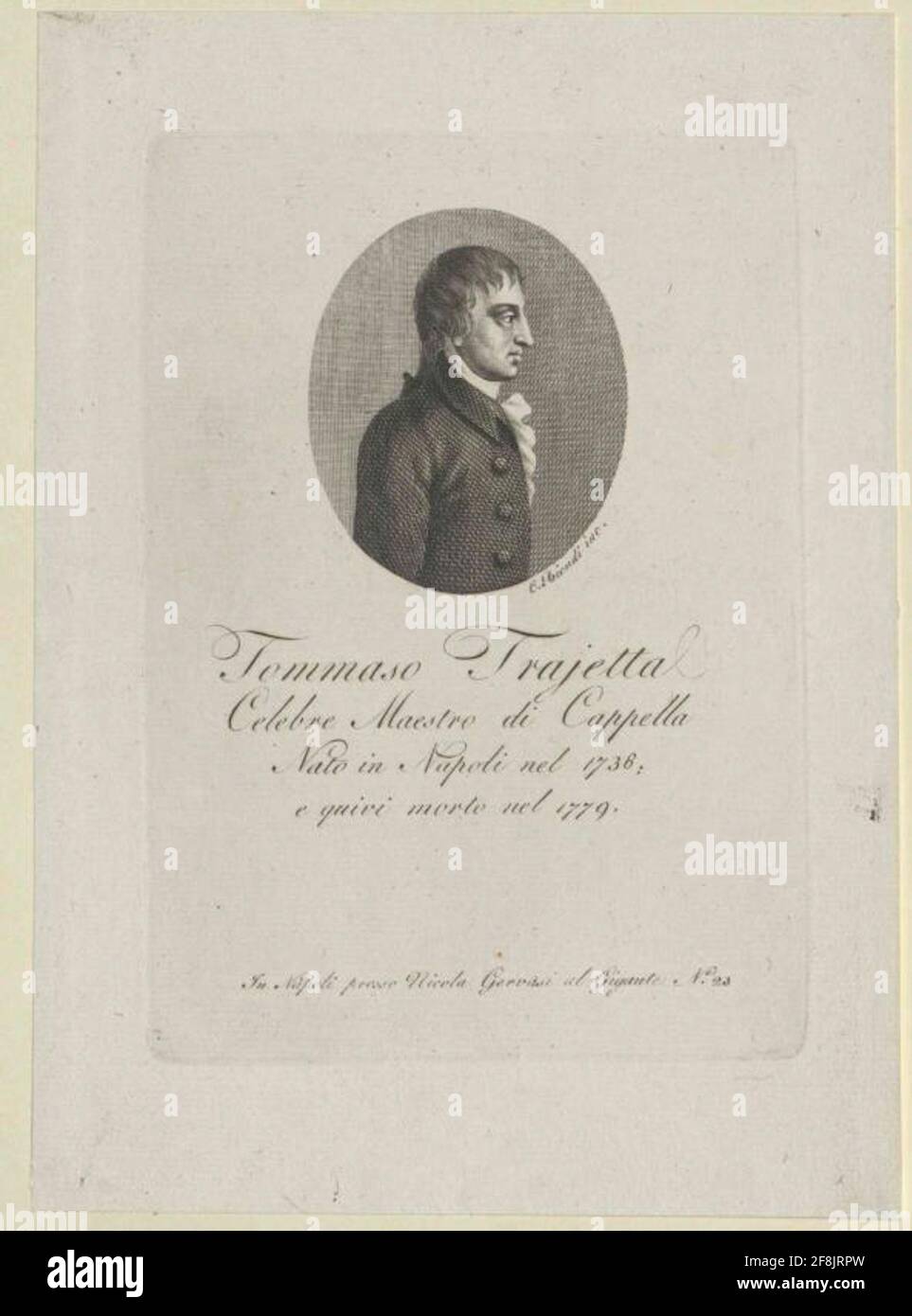 Trafele, tommaso. Stockfoto