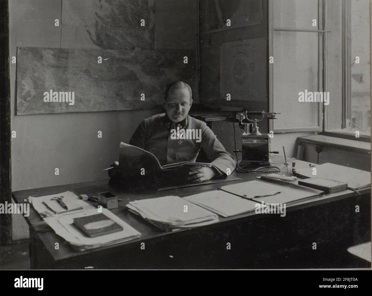 Kapitän Kless. . Stockfoto