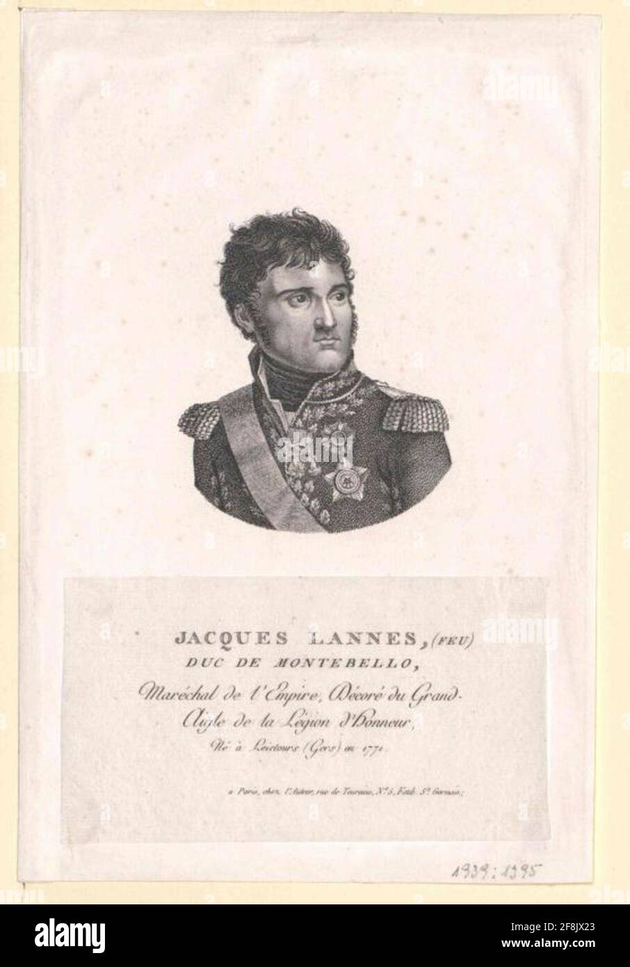 Lannes, Jean Duc de Montebello. Stockfoto
