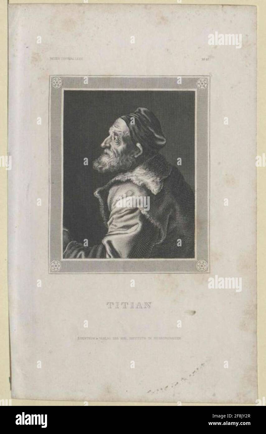 Vecellio, Tiziano Verlag: Bibliographic Institute Dating: 1857/1861 Stockfoto