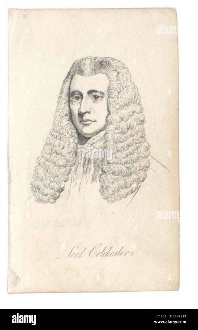 Abt, 1. Baron Colchester, Charles . Stockfoto