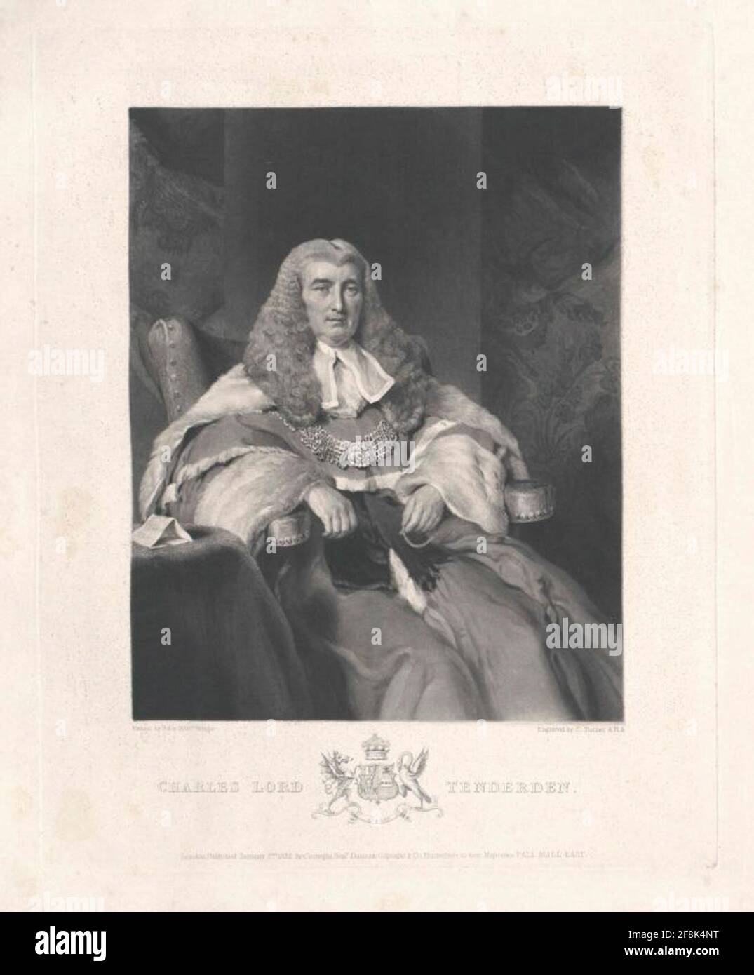 Abbott, 1. Baron Tenterden, Charles . Stockfoto