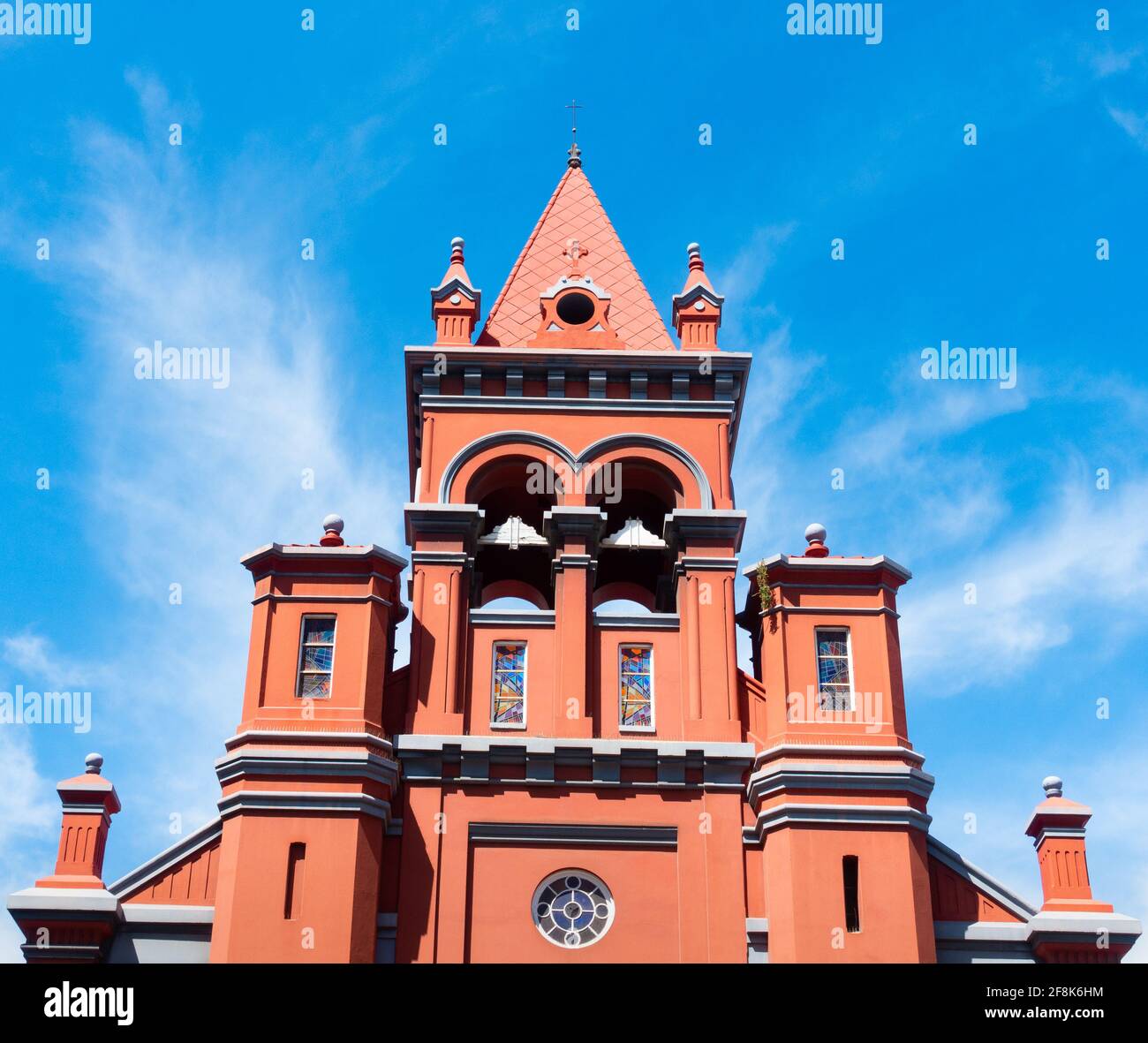 Kirche Parroquia de Santa María del Pino in Las Palmas, Gran Canaria, Kanarische Inseln, Spanien Stockfoto