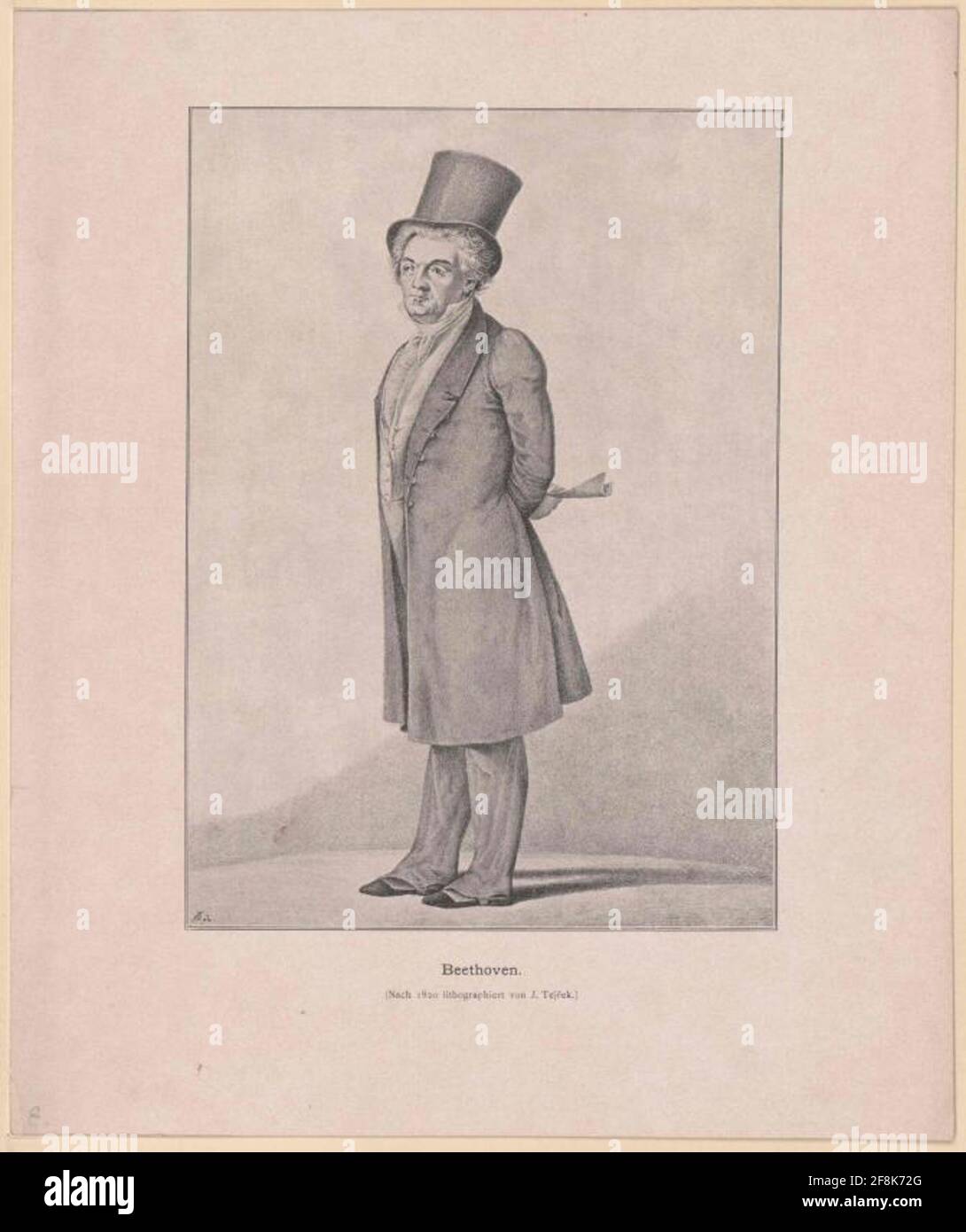 Beethoven, Ludwig aus. Stockfoto