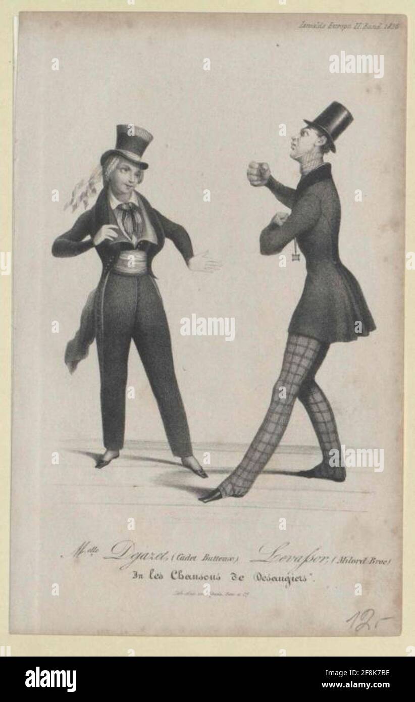 Levassor, Pierre . Stockfoto