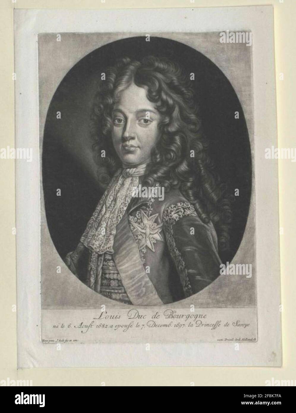 Ludwig, Dauphin von Frankreich. Stockfoto