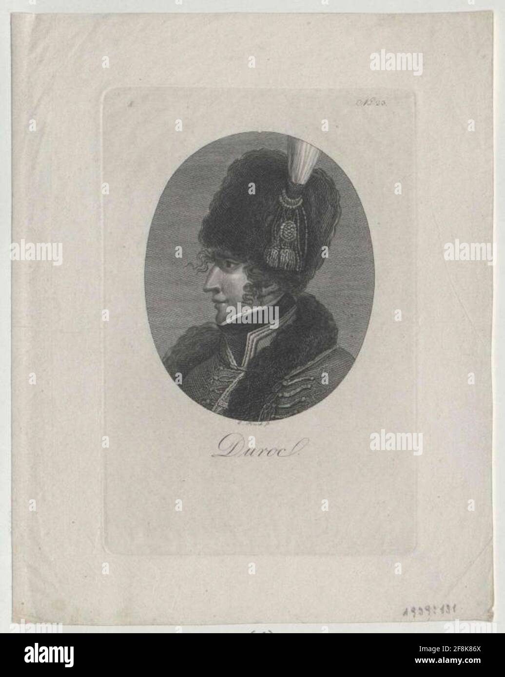 Duroc, Michel Stecher: Frosch, Carl Stockfoto