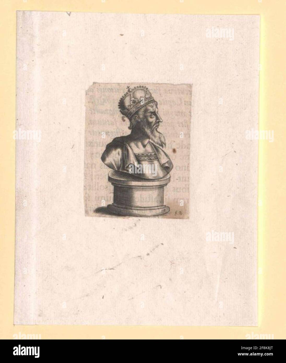 Heinrich III., römisch-deutscher Kaiser. Stockfoto