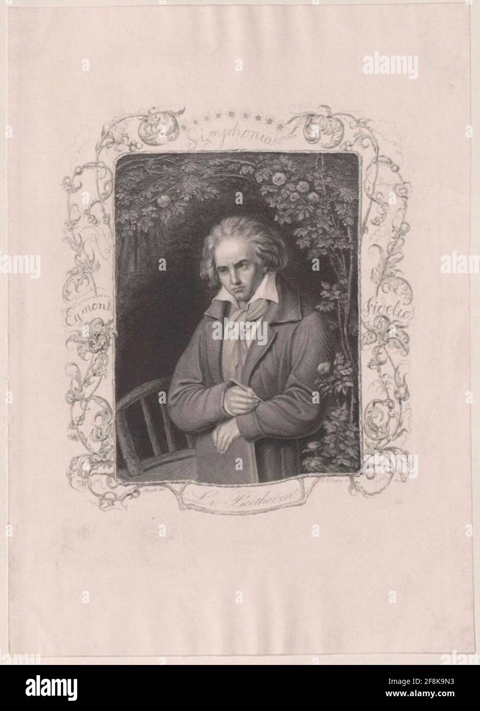 Beethoven, Ludwig Van Zeichner: Storck, Heinrich Wilhelmstecher: Payne, Albert Henry Stockfoto Beethoven, Ludwig Van Zeichner: Storck, Heinrich Wilhelmstecher: Payne, Albert Henry Stockfoto