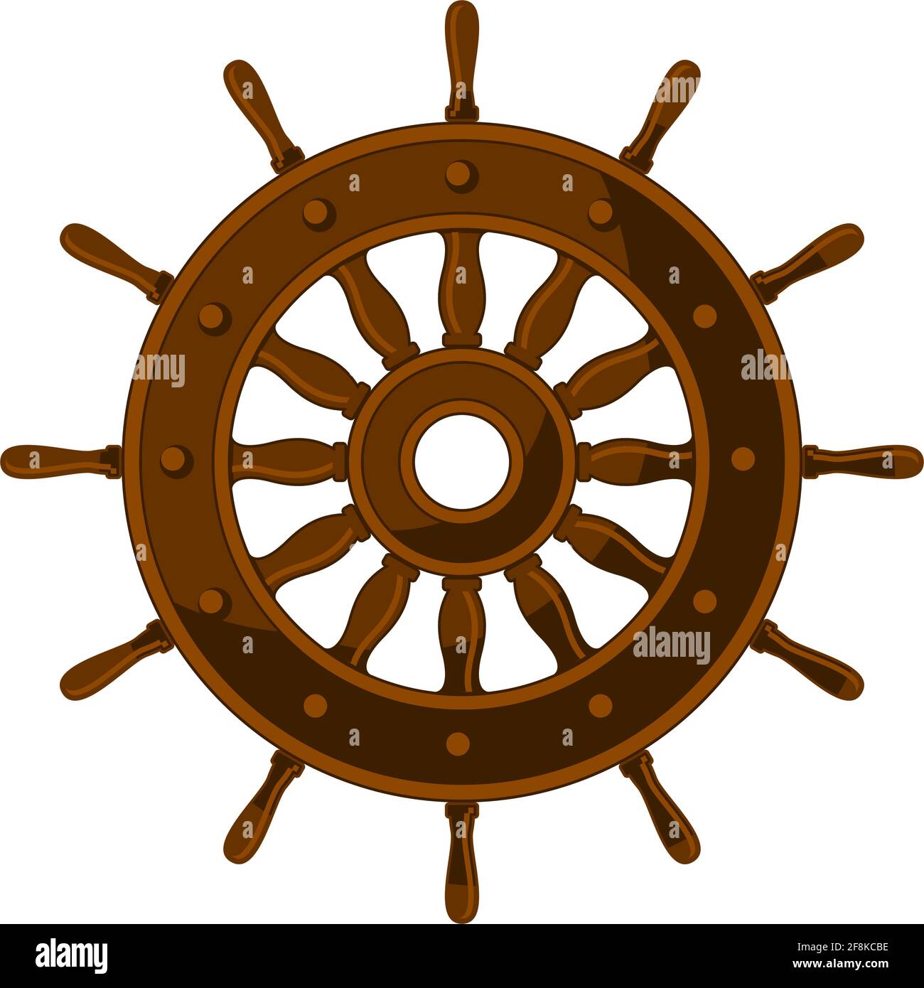 Ruderschiff Stock Vektor