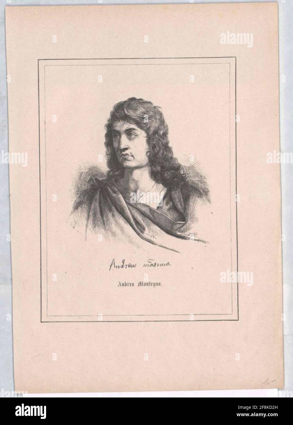 Mantegna, Andrea. Stockfoto