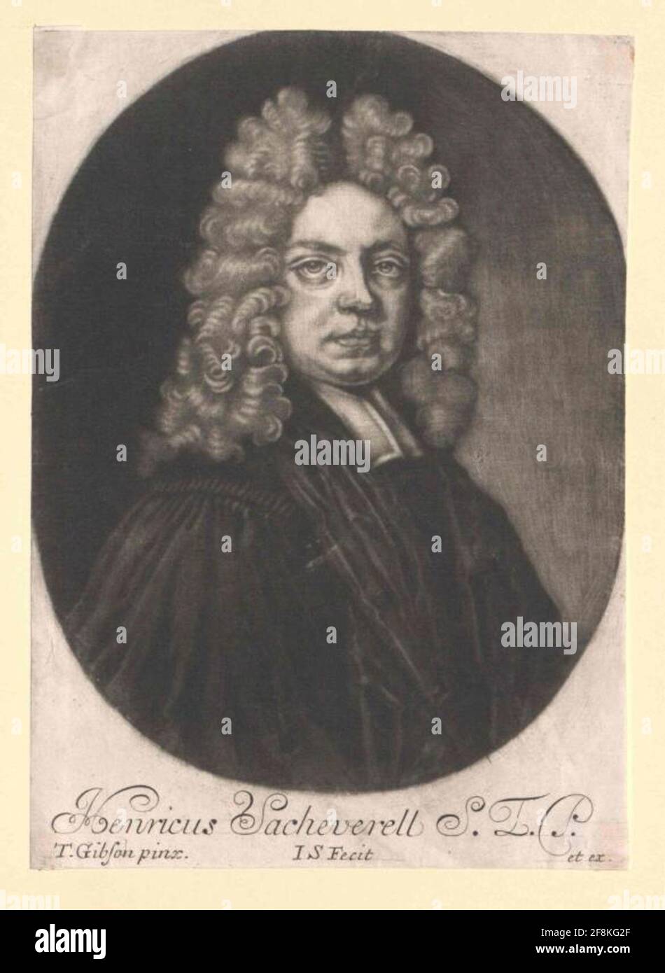 Sacheverell, Henry . Stockfoto
